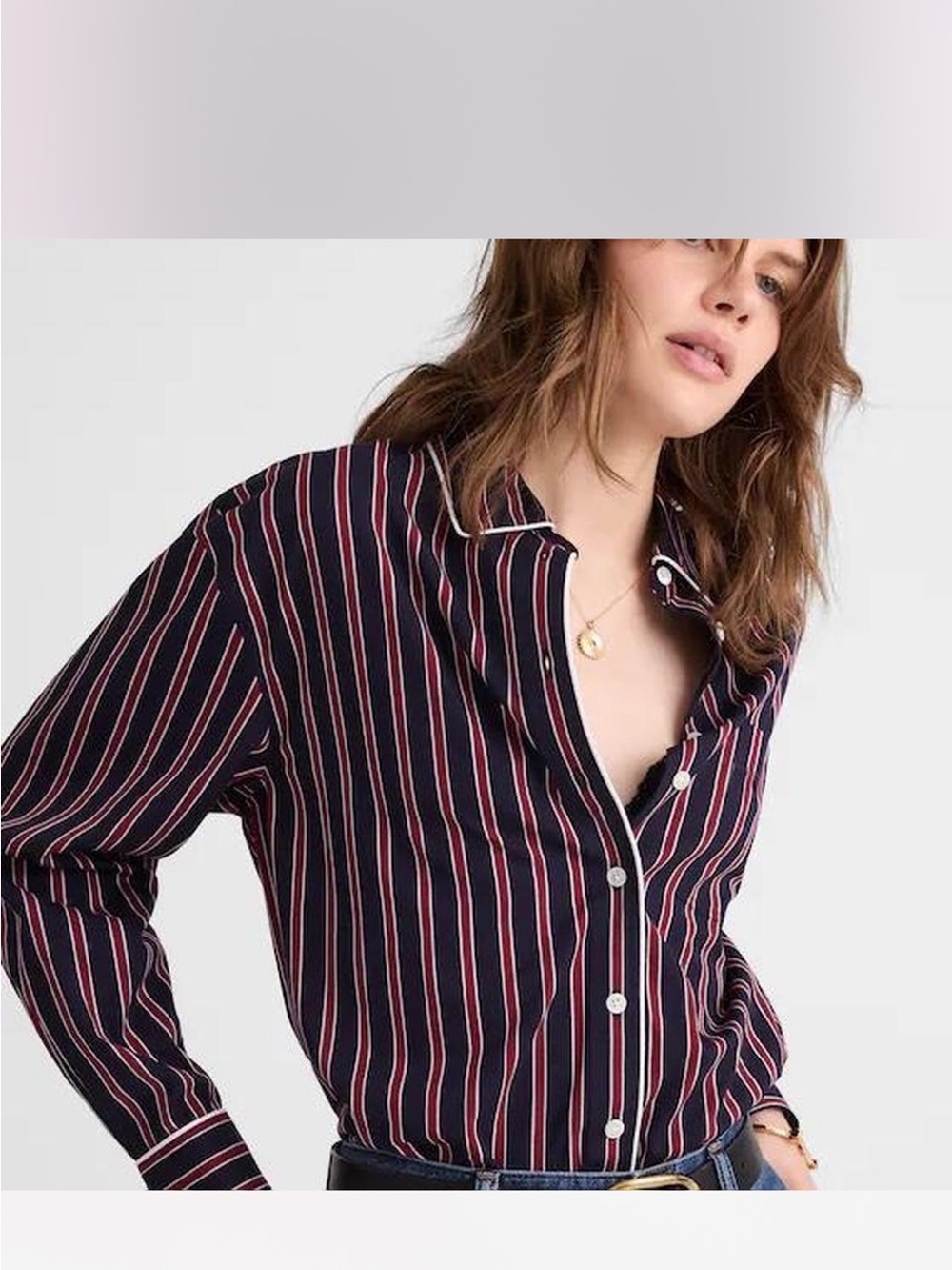 NWT Madewell Stripe Button-down
